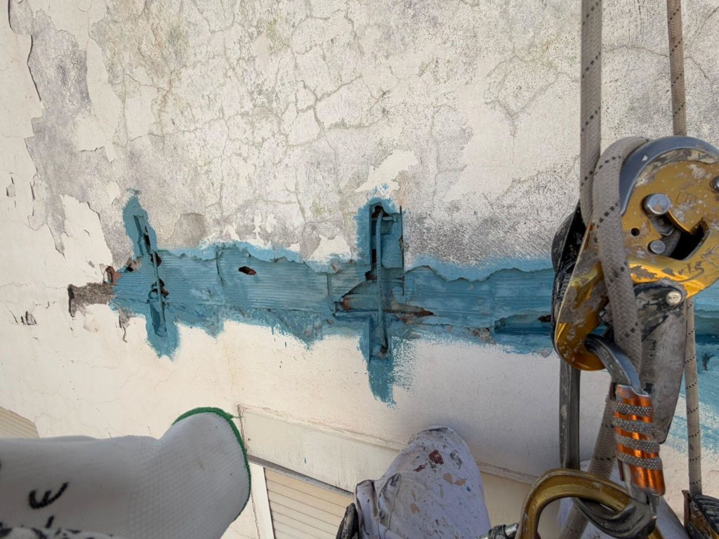 Proyecto de trabajos verticales en edificio