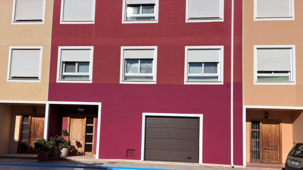 pintura para exteriores en fachadas castellón
