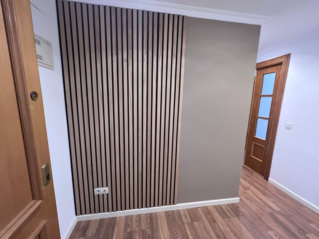 Cambio de color en paredes interiores y empapelado castellón