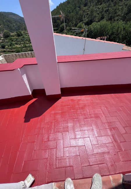 Impermeabilización de terraza en Castellón