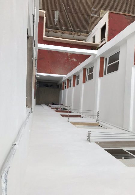 Mejora de iluminación en patio interior