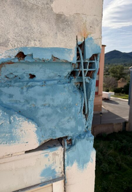 Rehabilitación de elementos estructurales en altura