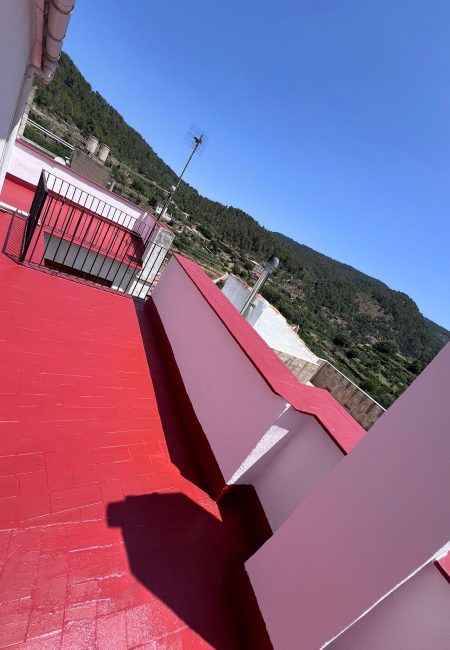 Trabajo de impermeabilización profesional