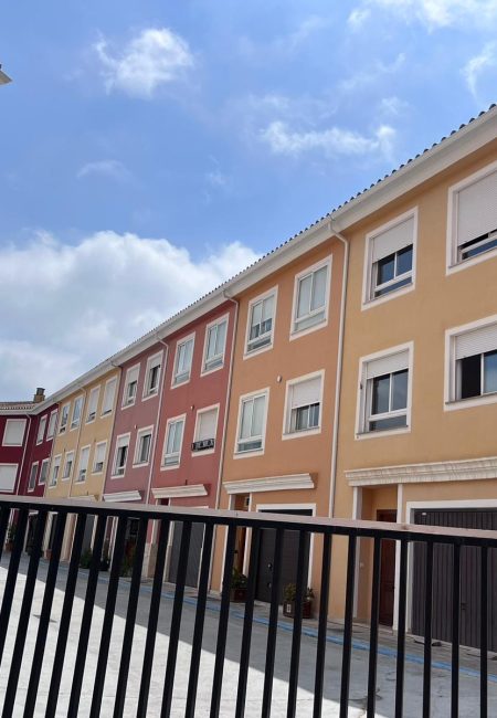 Rehabilitación de fachada en edificio