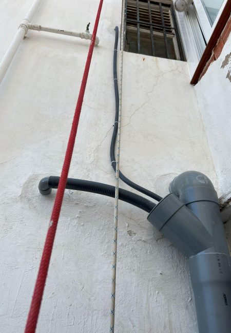 Renovación de tuberías de bajantes en comunidad